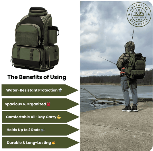Pro Fishing Tackle Backpack